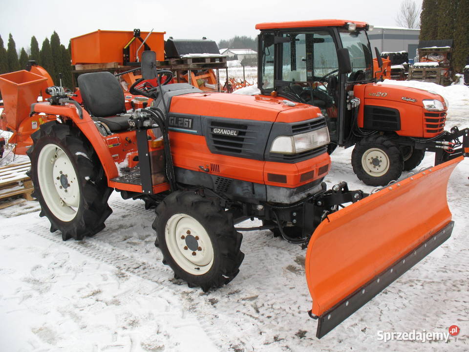 Kubota gl pług do śniegu pod piaskarkosolarkę Kubota Mroków