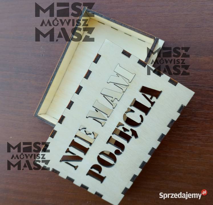 Pudełko na pieniądze kasę hajs Mikołaja