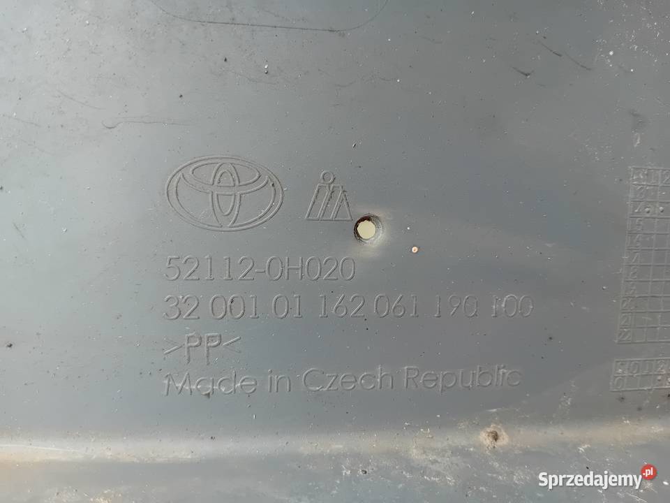 Toyota Aygo II listwa zderzaka Zderzaki