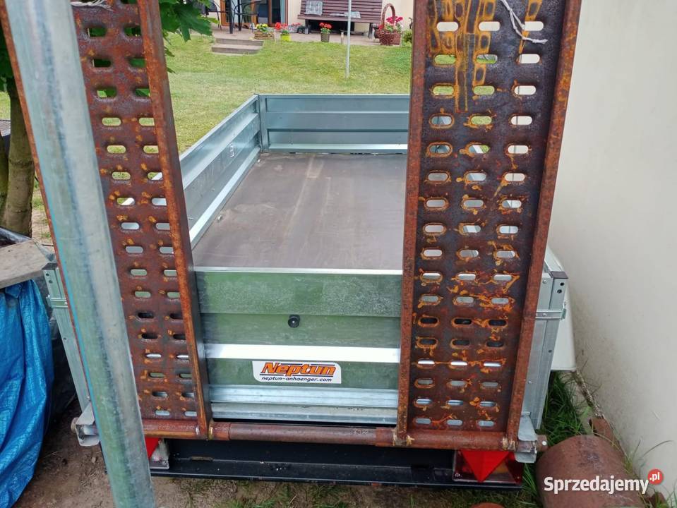 Przyczepka samochodowa Meyer Dmc 2 tony cała Kalisz