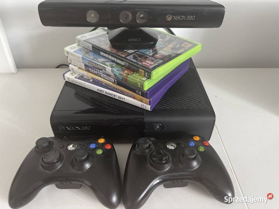 Xbox 360 z dwoma padami kinekt Gdańsk