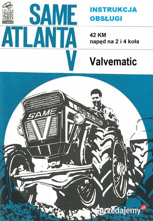 Instrukcja obsługi Same Atlanta 45 V wielkopolskie Szamotuły