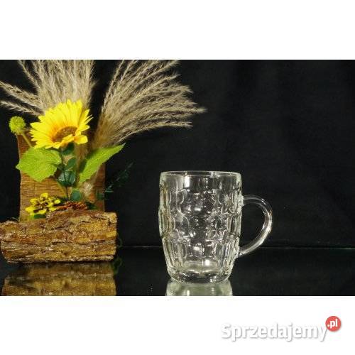 Solidny szklany kufel francuskiej marki ARC Porcelana i szkło