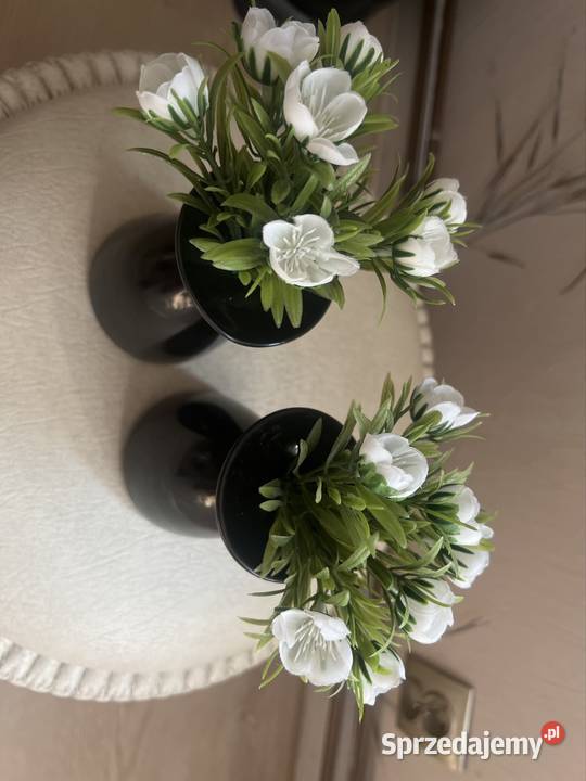 Piękne wazoniki ceramiczne Żary