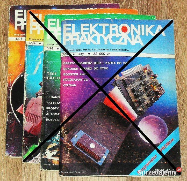 Elektronika Praktyczna lata 1994 1996 2000 2001 sprzedam