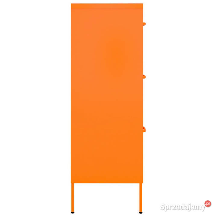 Szafka z szufladami pomarańczowa 80x35x1015 Dom i Ogród