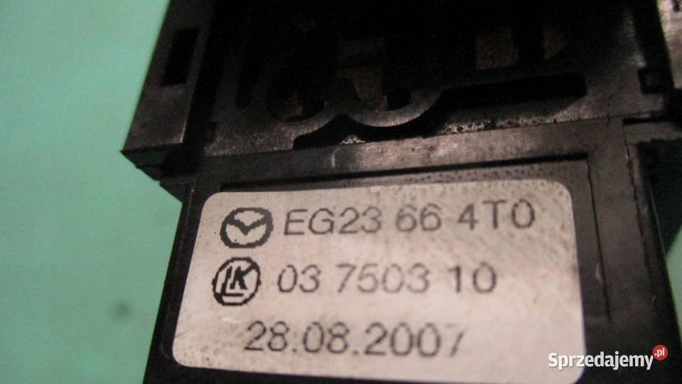 MAZDA CX7 08r przełącznik TCS AIRBAG BP4K55225 Panele sterowania, przełączniki świętokrzyskie