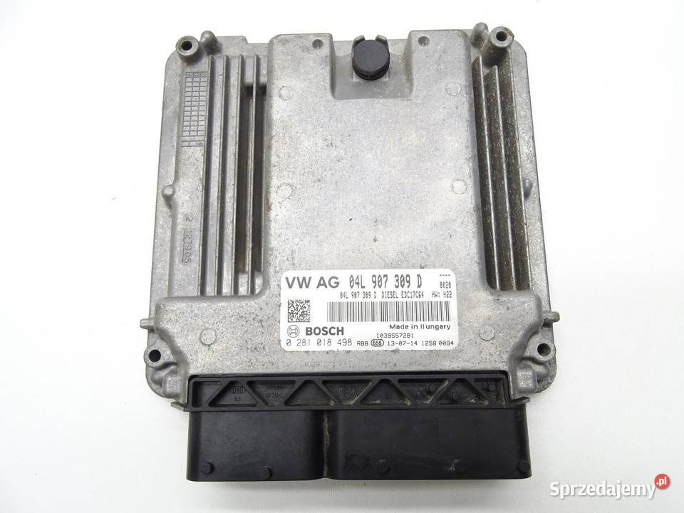 STEROWNIK KOMPUTER SILNIKA 04L907309D 20 TDI VW