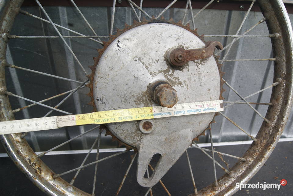 KOŁO TYŁ DKW RT 125 RT175 TRIUMPH ZUNDAPP BSA