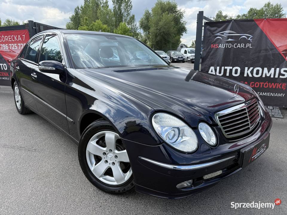 MercedesBenz E 18 Benzyna LPG Podghrz Fotele wielkopolskie Poznań