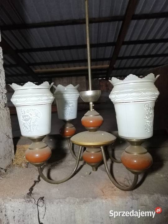 Ładny żyrandol Lampy Szkaradowo