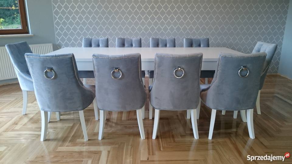 Shabby vintage chesterfield hampton krzesło z Gorzów Wielkopolski