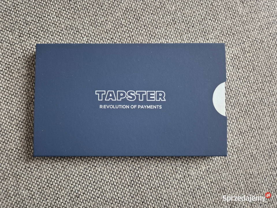 Obrączka płatnicza Tapster 10 NOWA grafit Bucze