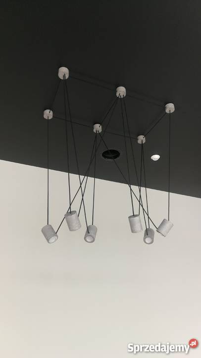 Designerska lampa wisząca AKIRA stół z BETONU Rzeszów