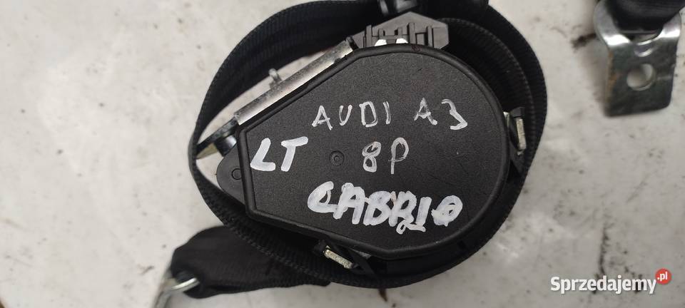 AUDI A3 8P pas bezpieczeństwa lewy tył