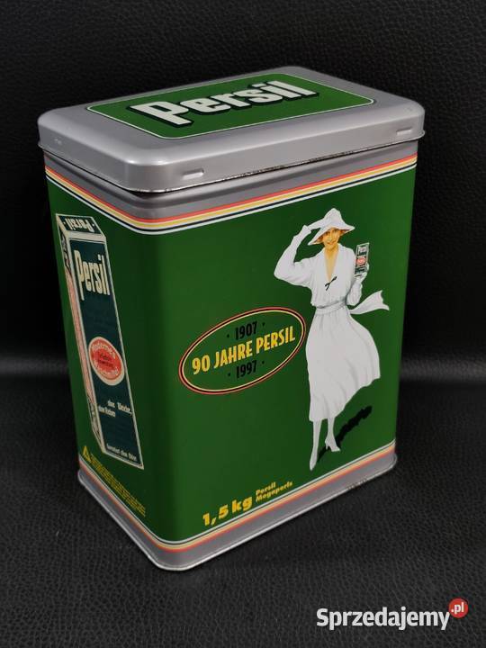 Puszka Na Proszek Do Prania Persil z 1997r Poddębice