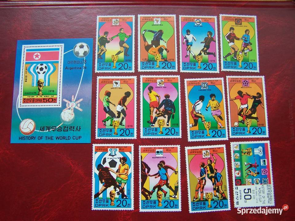 Korea 1978 MNH Piłka nożna Argentyna 78 Filatelistyka Tychy