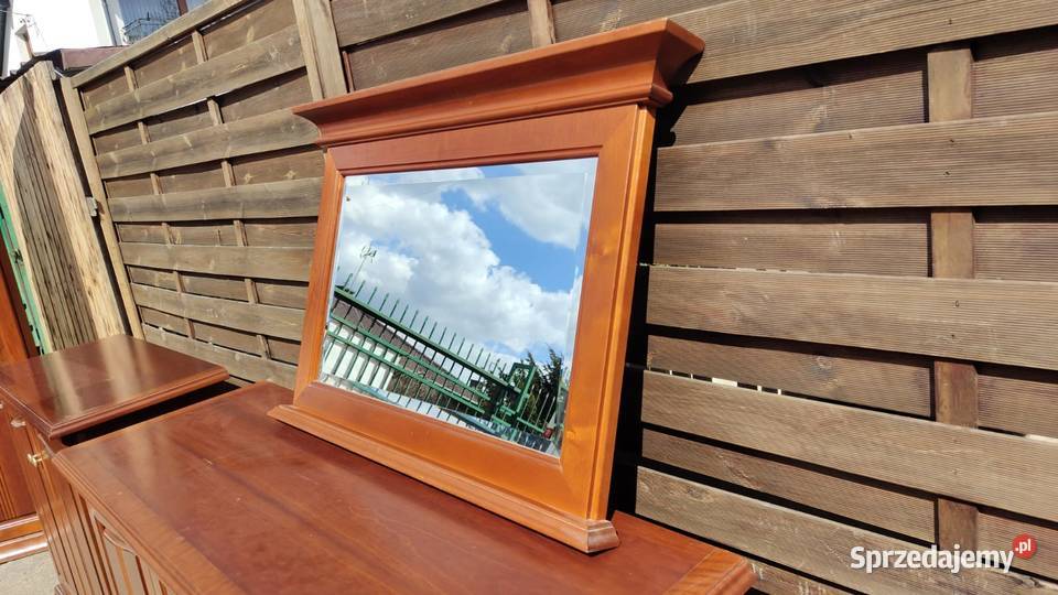 Lustro KLOSE Amber 98x65 drewno Warszawa sprzedam