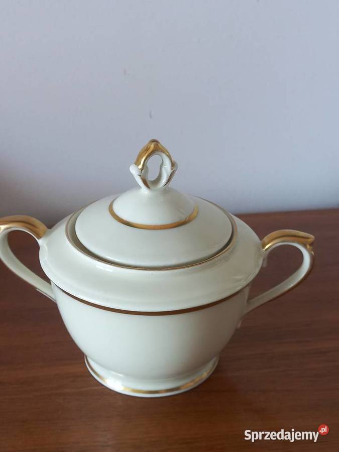 Cukiernica porcelanowa Kahla Art deco Niemcy Toruń