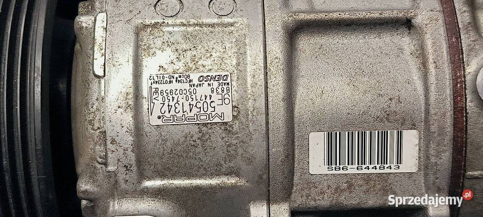 SPRĘŻARKA KLIMATYZACJI FIAT FIORINO 50541342 Lipno