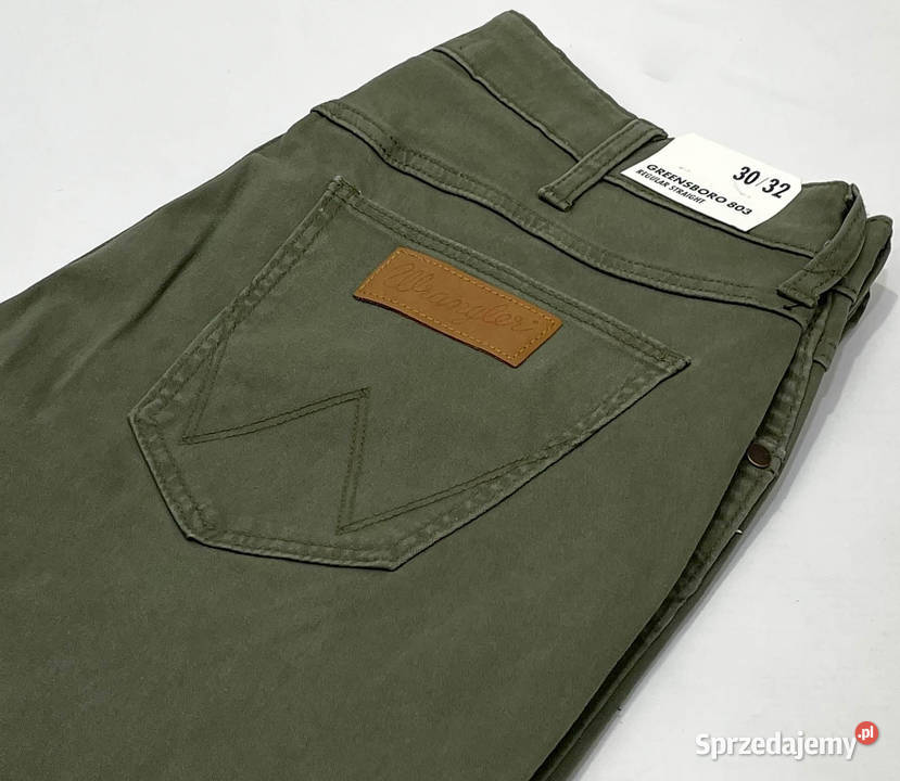 Spodnie męskie Wrangler Greensboro Militare Lublin