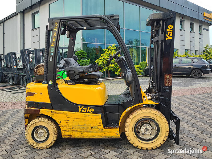 Wózek widłowy Yale GLP256VX 2016duplex 32 m LPG Wózki widłowe Kęty