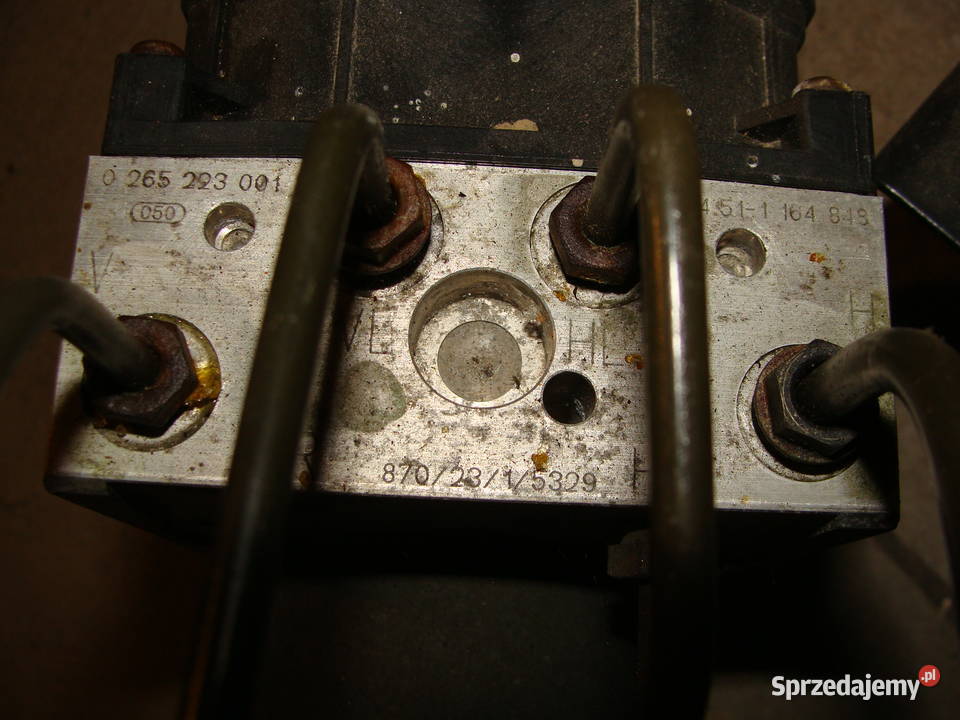 Pompa hamulcowa sterownik ABS BOSCH BMW E39 0 Układ hamulcowy łódzkie