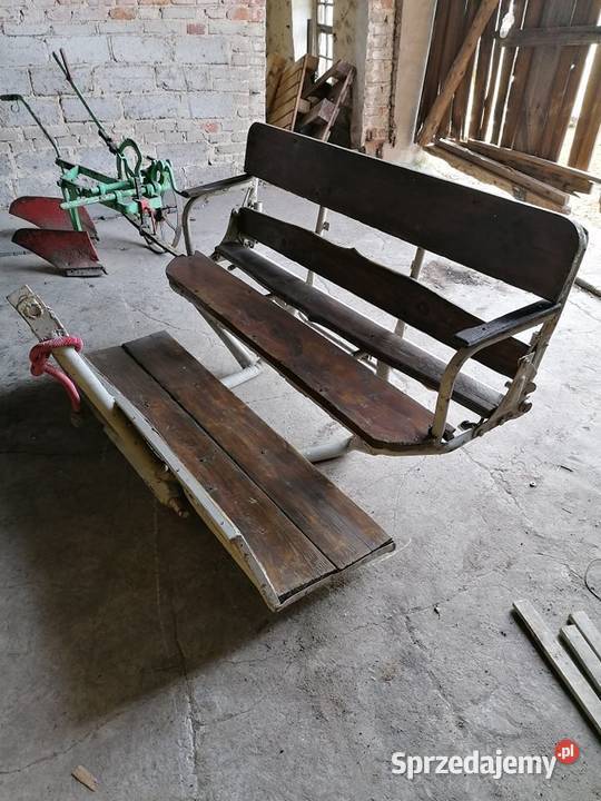 3 osobowa ławeczka do ciagnika wielkopolskie Mórkowo