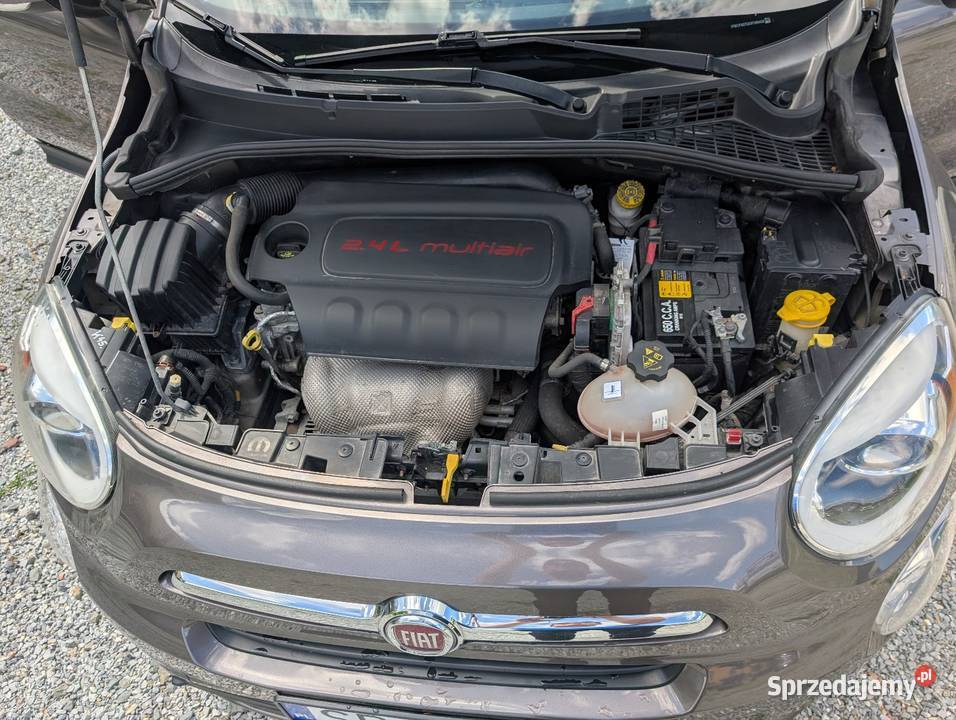 Śliczny Fiat 500X Lounge 24 MultiAir 180 benzyna Rybnik