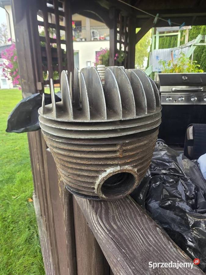 Cylinder z głowicą wsk m150 shl m06 T Silniki i osprzęt Barchaczów