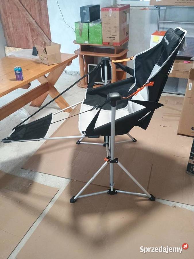 Krzesło kempingowe bujane Sianowo