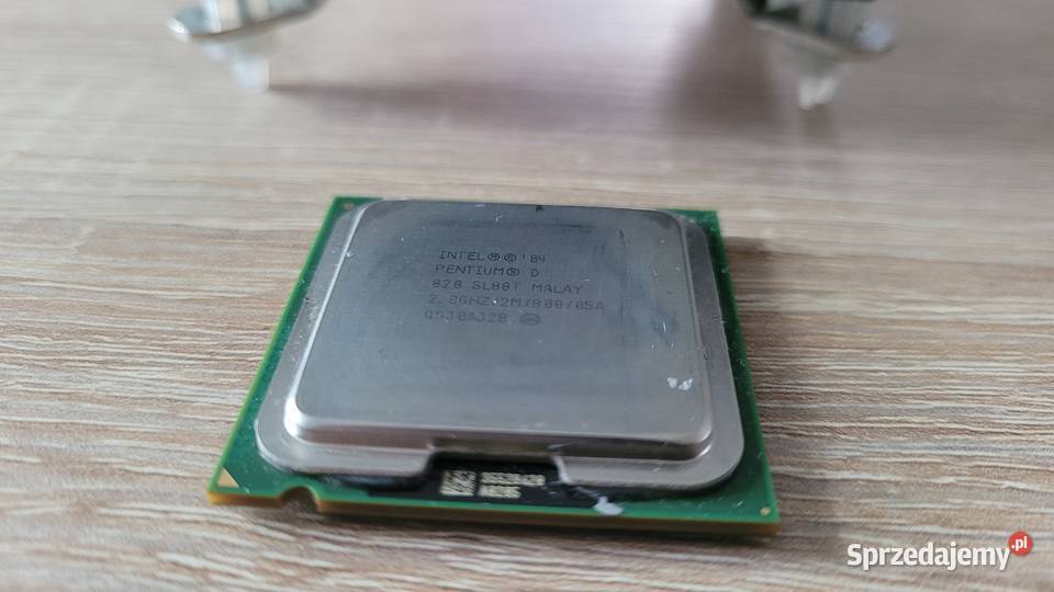 Procesor Intel Pentium D 820 Dual Core 28GHz CPU łódzkie Łódź sprzedam