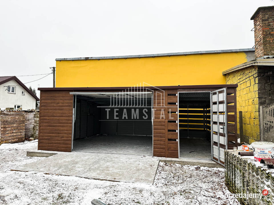 Garaż Blaszany 5x6 wiata 2x6 Brama uchylna TS533 mazowieckie Otwock