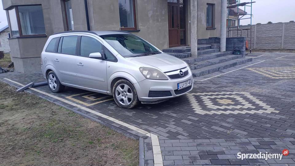 Opla Zafirę sprzedam zamienię 19 JTD 7 miejsc Radzyń Podlaski sprzedam