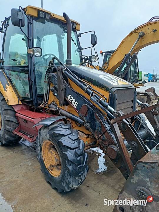 Koparko ładowarka CAT 428E 2007r Garwolin