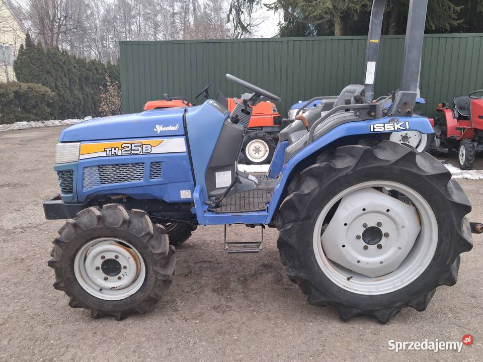 Iseki Th25 wspomaganie kiernownicy rewers Iseki Konary