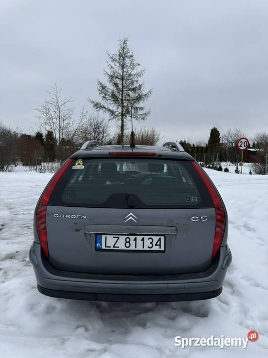 Citroena C5 2004r Kombi 20 Benzyna Nowe opony i Zamość