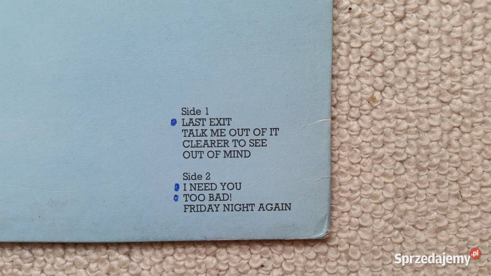 Plyta Friday Night Again GARY BOYLE 1986 Move lubelskie Puławy