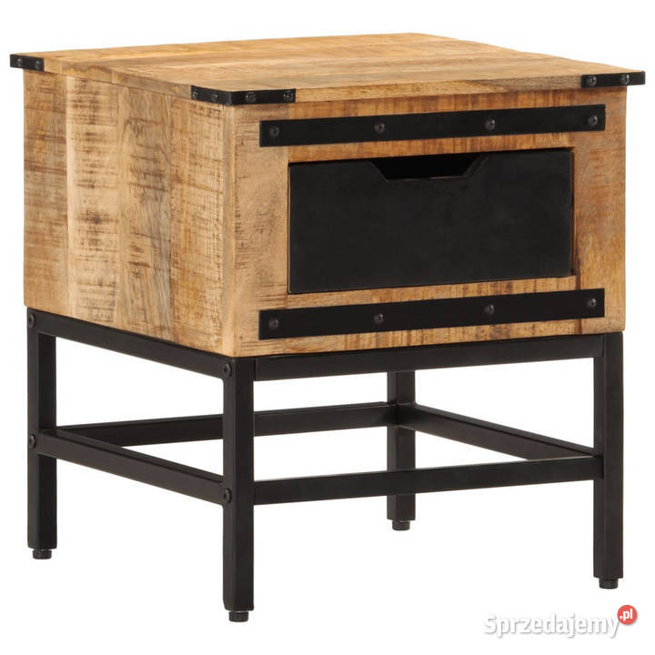 Szafka nocna 40x40x45 lite drewno mango WM358911 Warszawa