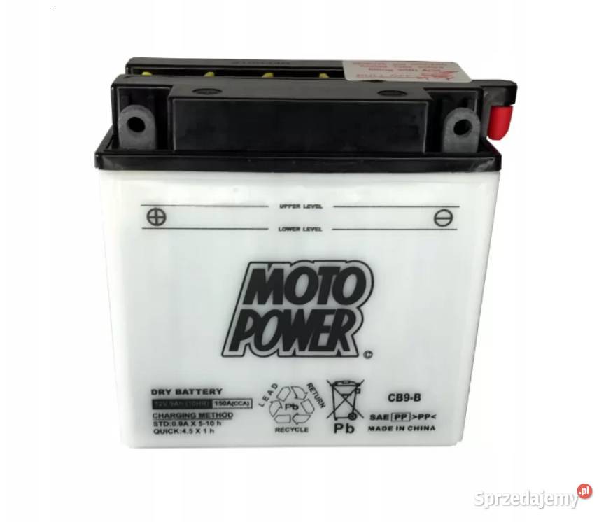 Akumulator motocyklowy MotoPower CB9B YB9B 12V Stalowa Wola