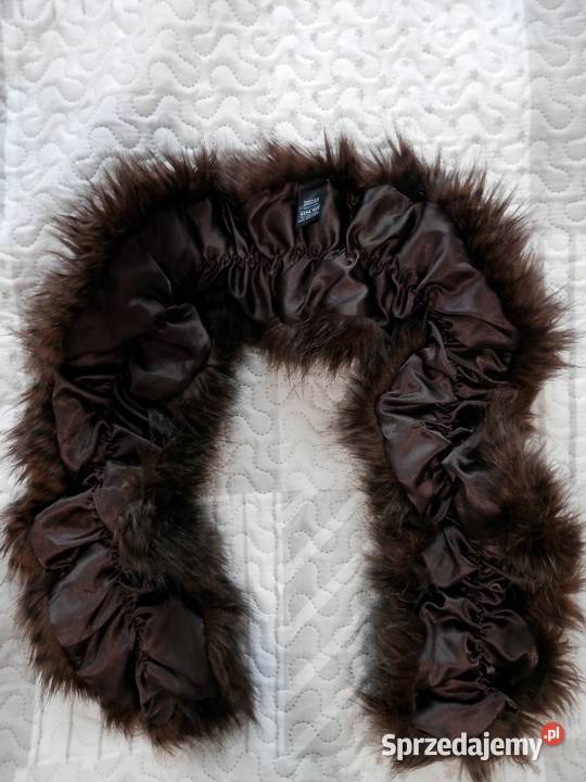 Szal Futrzany Etola Sztuczne Futerko Kołnierz Dla kobiet podlaskie Łomża