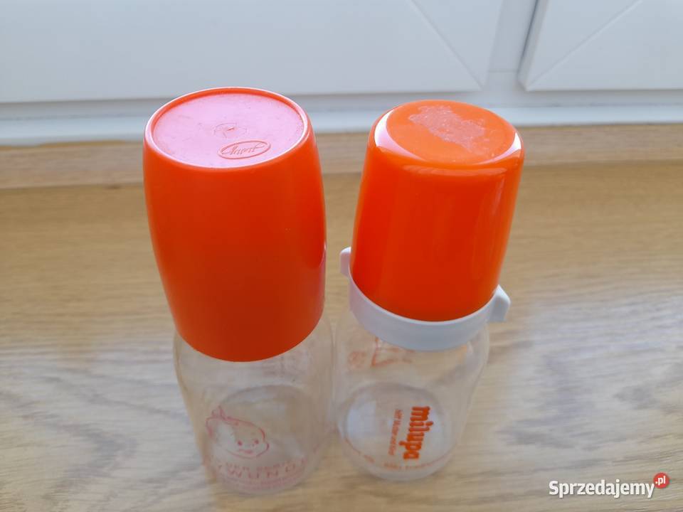 Butelki niemowlęce niemowlaka prl DDR nrd Słupsk