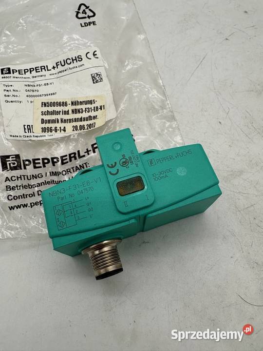 Pepperl Fuchs NBN3F31E8V1 047570 Czujnik Warszawa