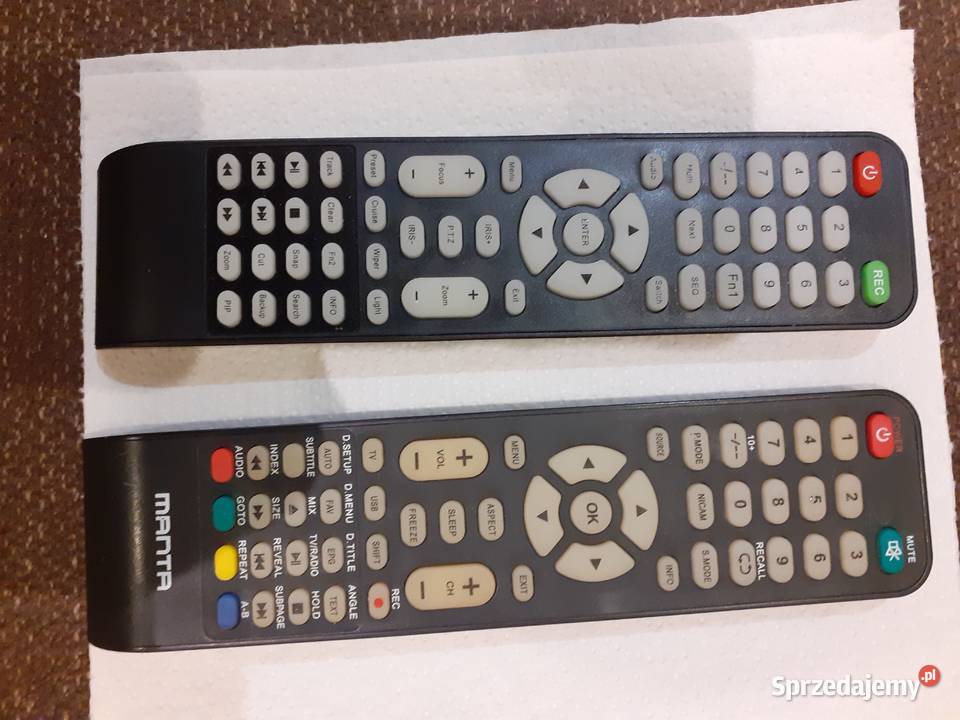 Piloty do TV Manta 19 Blauberg SenecorOK Łódź