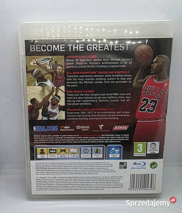 Gra NBA 2K11 3 Elbląg