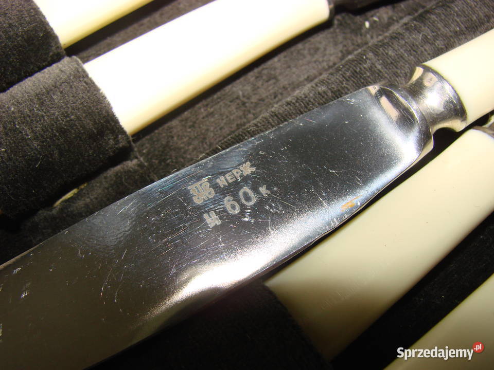 sztućce stołowe CCCP Pruszcz Gdański