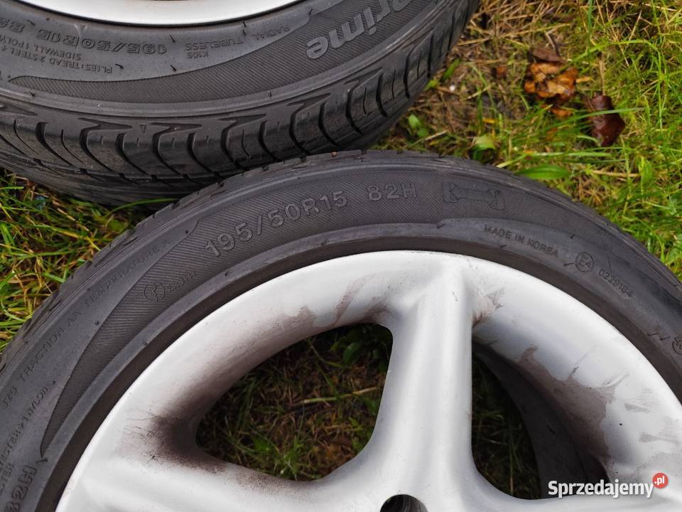 Koła letnie 15 4x100 opony 1955015 komplet Tanio Motoryzacja Chorzów