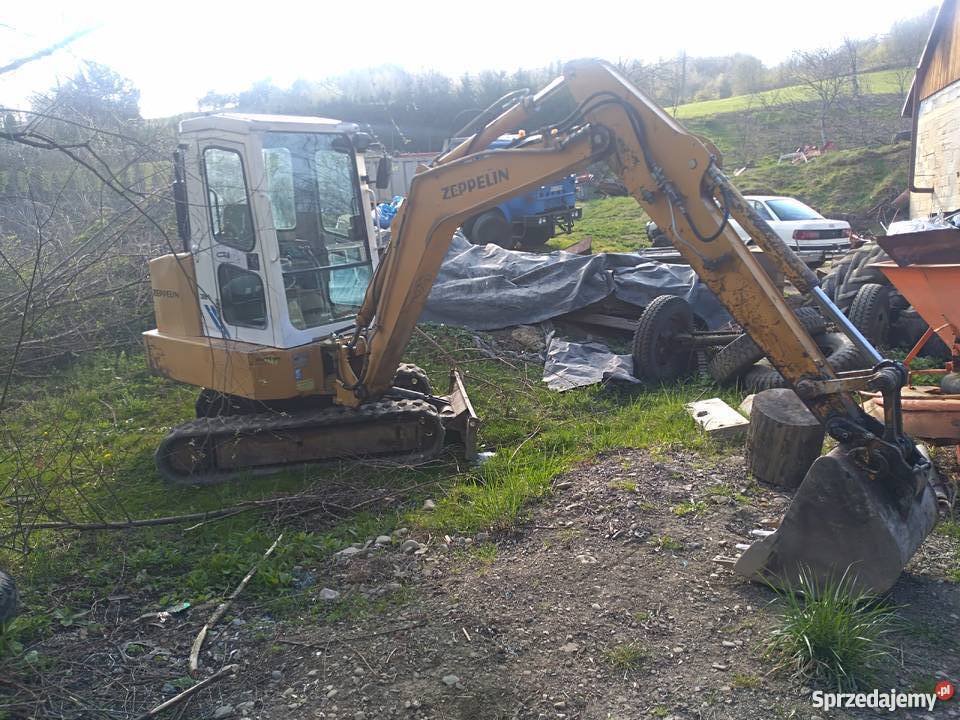 Minikoparka Zeppelin zrh16 Gąsiennice małopolskie Krosna