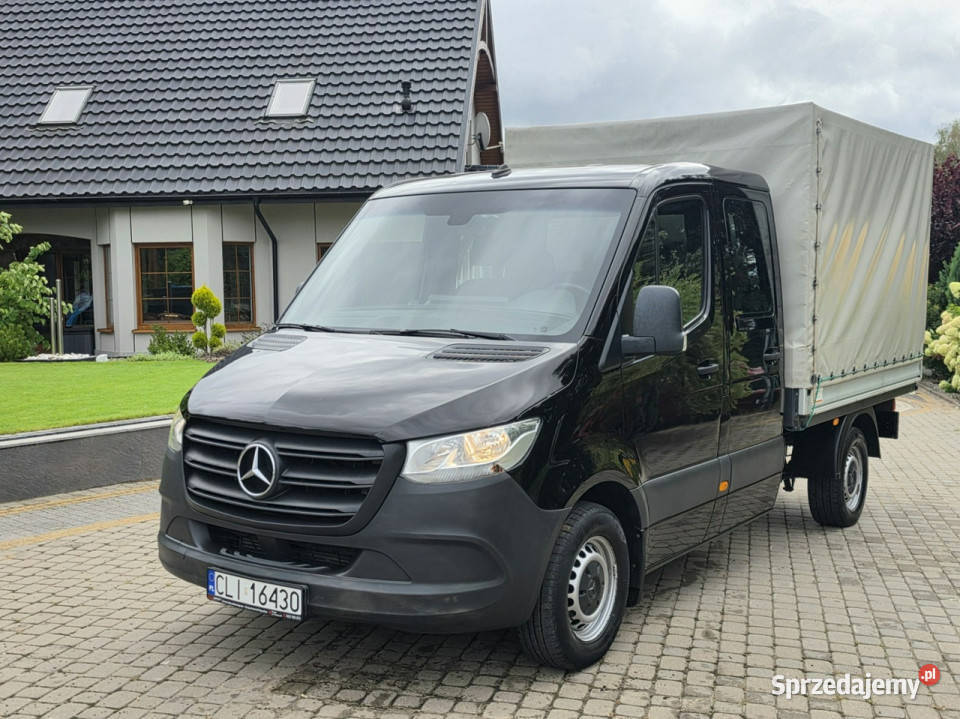 Mercedes Sprinter 22 CDi DOKA 6osobowy skrzynia elektryczne szyby Skępe