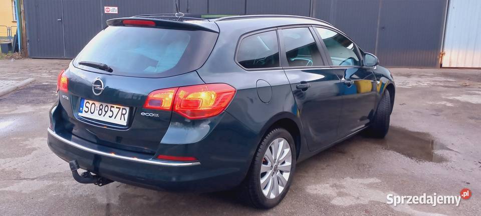 Opel Astra J 2016r 14T 140 83 półskóra tempomat komputer pokładowy śląskie